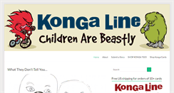 Desktop Screenshot of kongaline.com